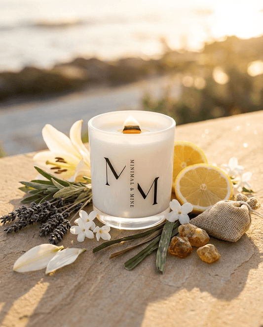 DOVES IN THE WIND CANDLE JAR - Minimal & Mine