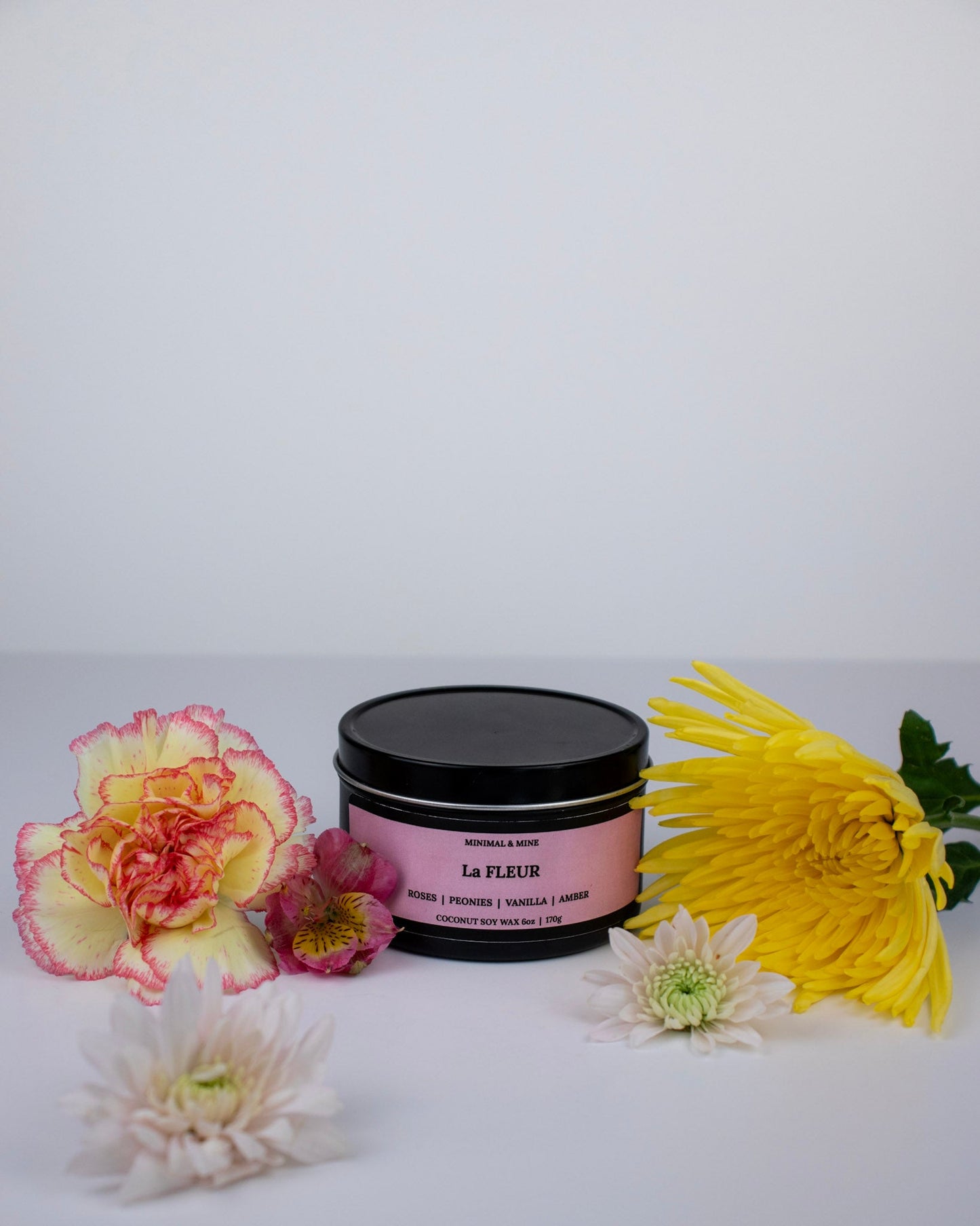 La FLEUR - CANDLE TIN - Minimal & Mine