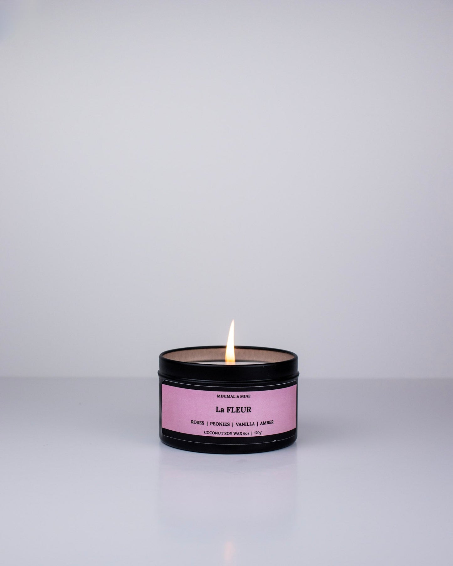 La FLEUR - CANDLE TIN - Minimal & Mine