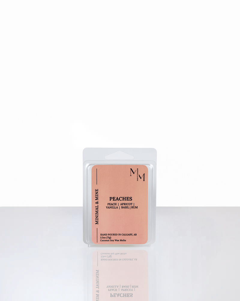 PEACHES WAX MELT - Minimal & Mine