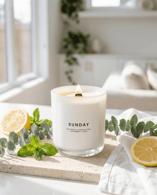 SUNDAY CANDLE JAR - Minimal & Mine