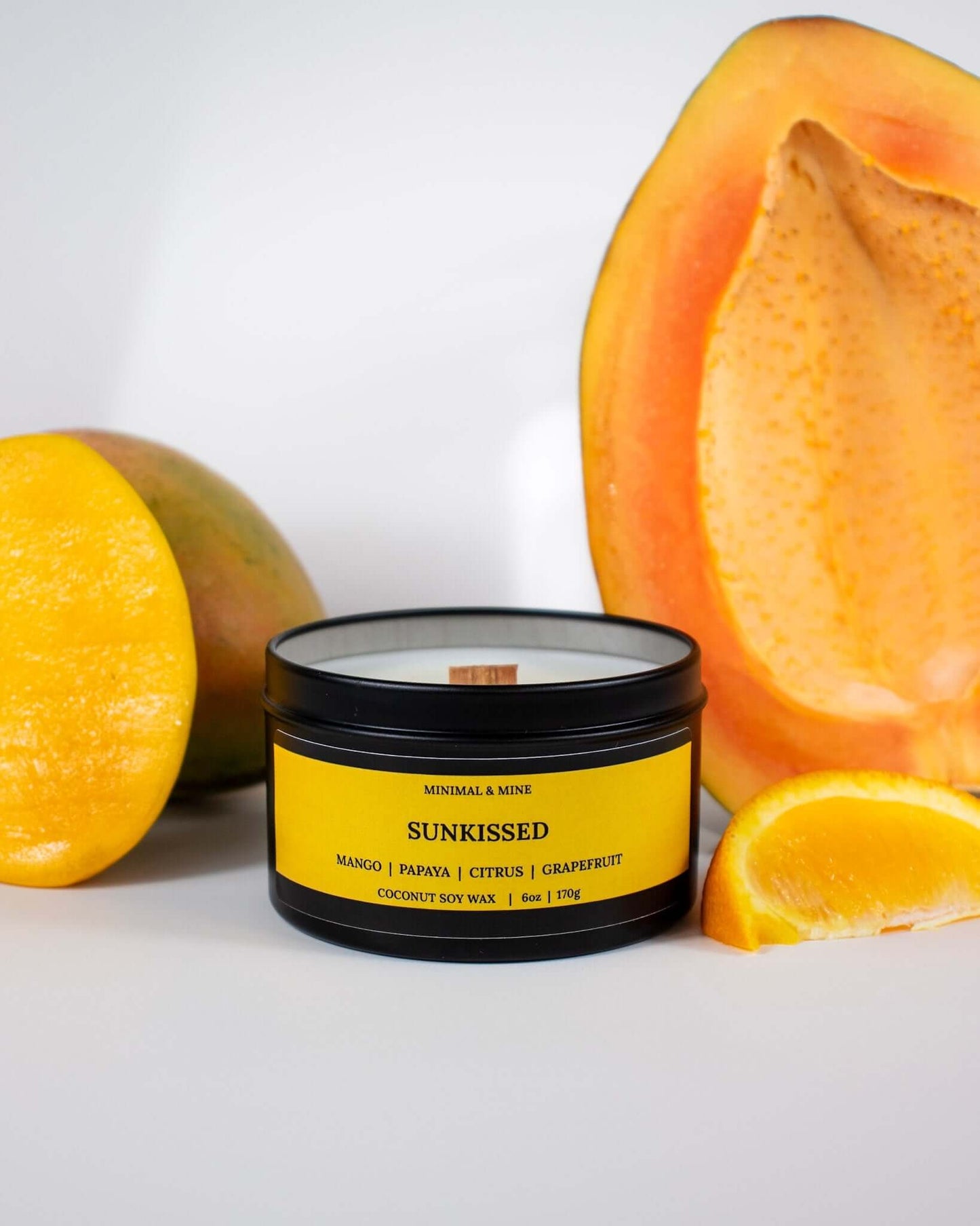 SUNKISSED - CANDLE TIN - Minimal & Mine