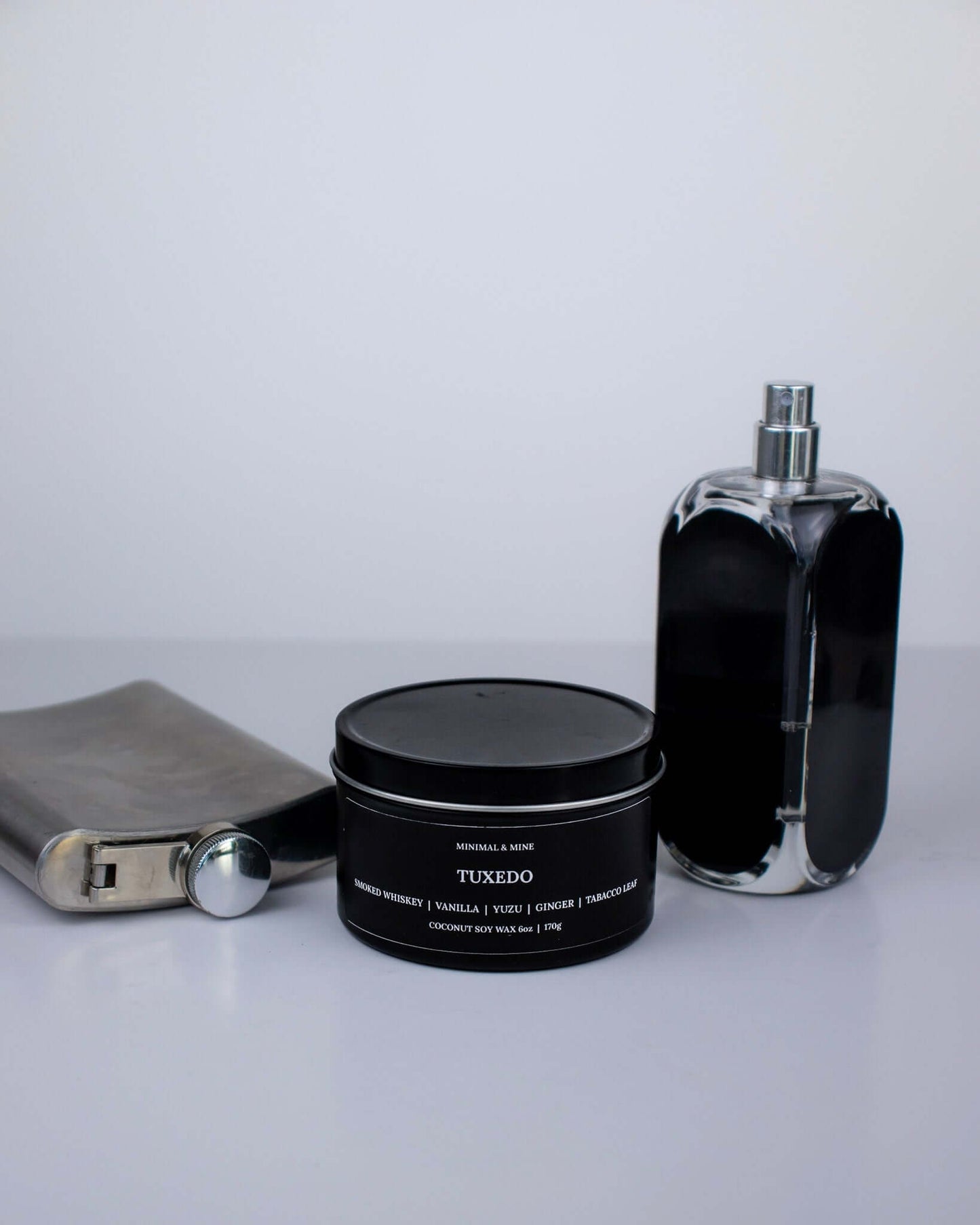 TUXEDO - CANDLE TIN - Minimal & Mine