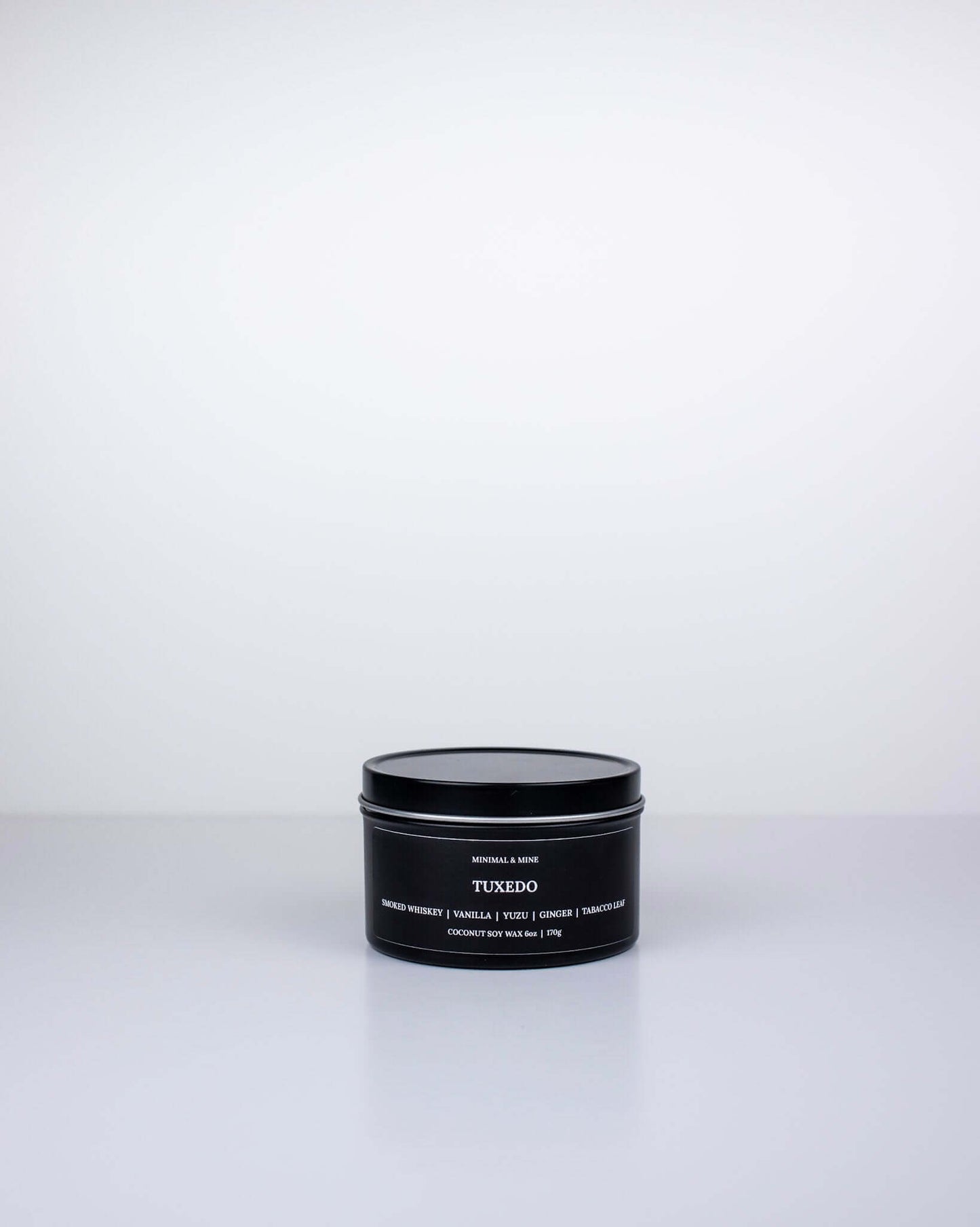 TUXEDO - CANDLE TIN - Minimal & Mine