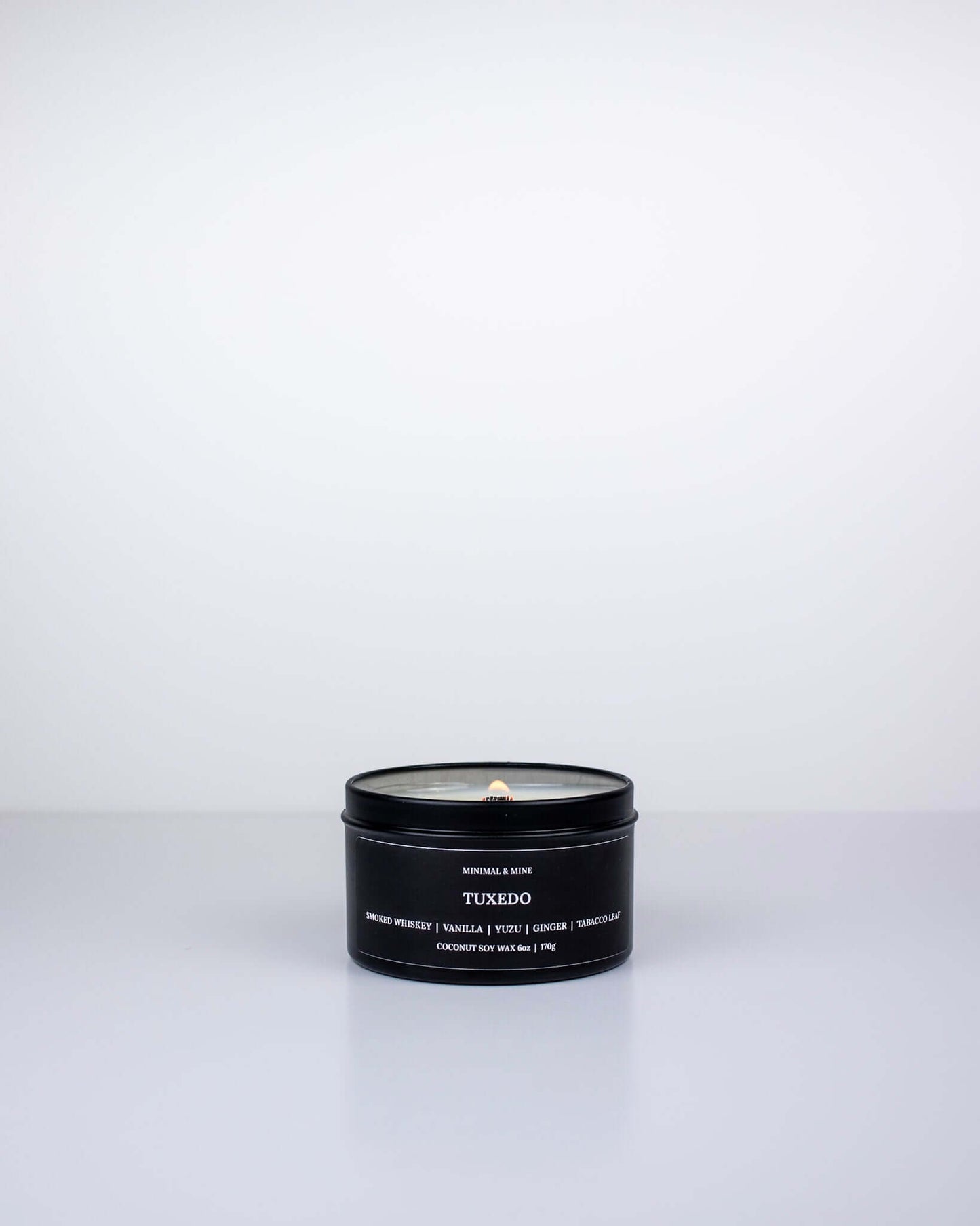TUXEDO - CANDLE TIN - Minimal & Mine
