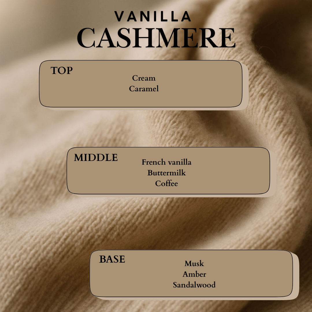 VANILLA CASHMERE WAX MELT - Minimal & Mine