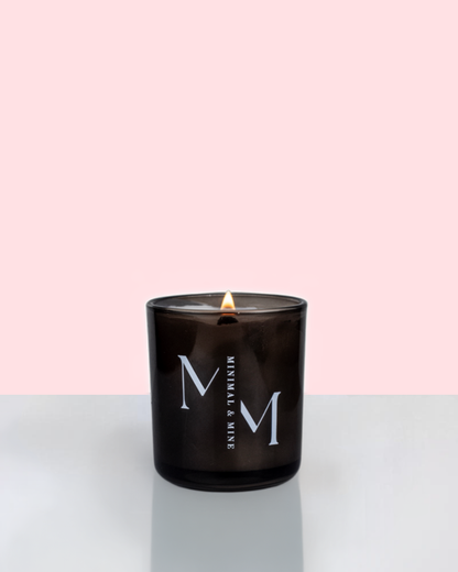 La Fleur Black 10oz Candle Jar