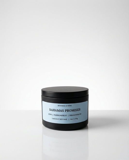 BAHAMAS PROMISES CANDLE TIN - Minimal & Mine