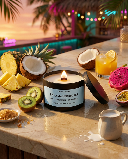 BAHAMAS PROMISES CANDLE TIN - Minimal & Mine