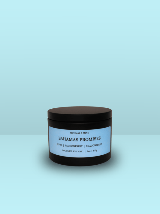 BAHAMAS PROMISES CANDLE TIN - Minimal & Mine