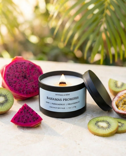 BAHAMAS PROMISES CANDLE TIN - Minimal & Mine