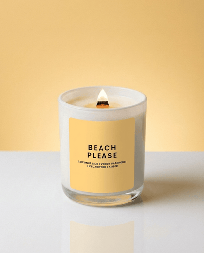 BEACH PLEASE CANDLE JAR - Minimal & Mine