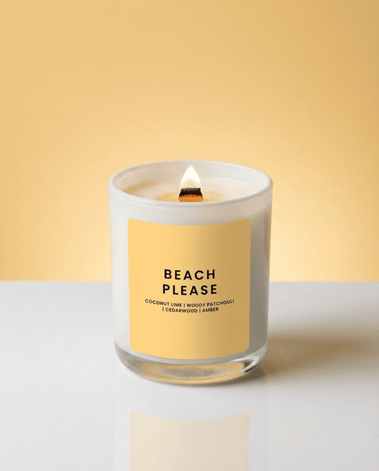 BEACH PLEASE CANDLE JAR - Minimal & Mine