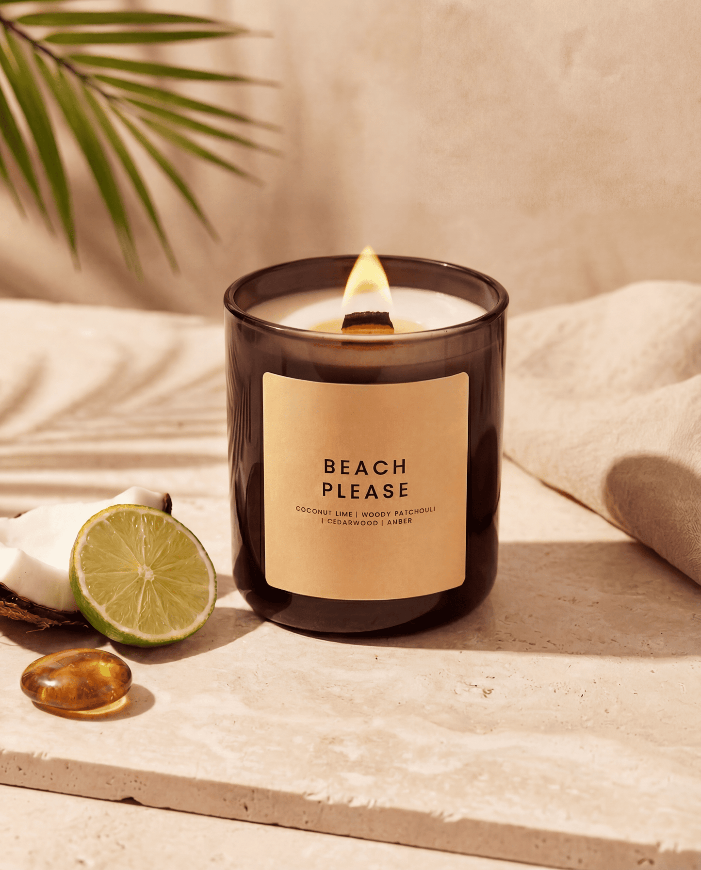 BEACH PLEASE CANDLE JAR - Minimal & Mine