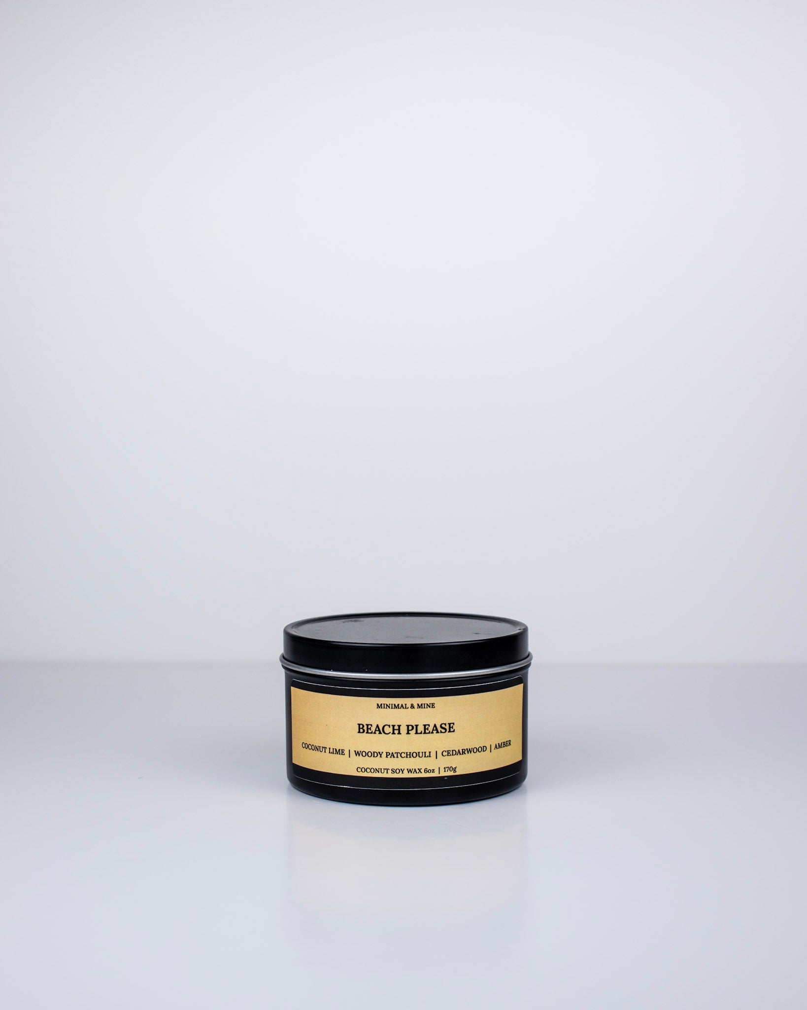BEACH PLEASE - CANDLE TIN - Minimal & Mine