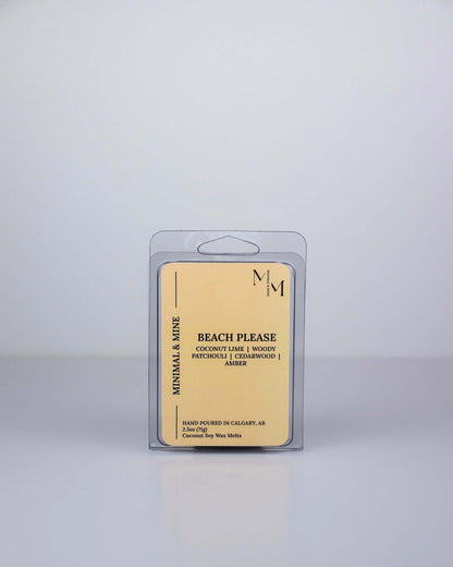BEACH PLEASE - WAX TART - Minimal & Mine