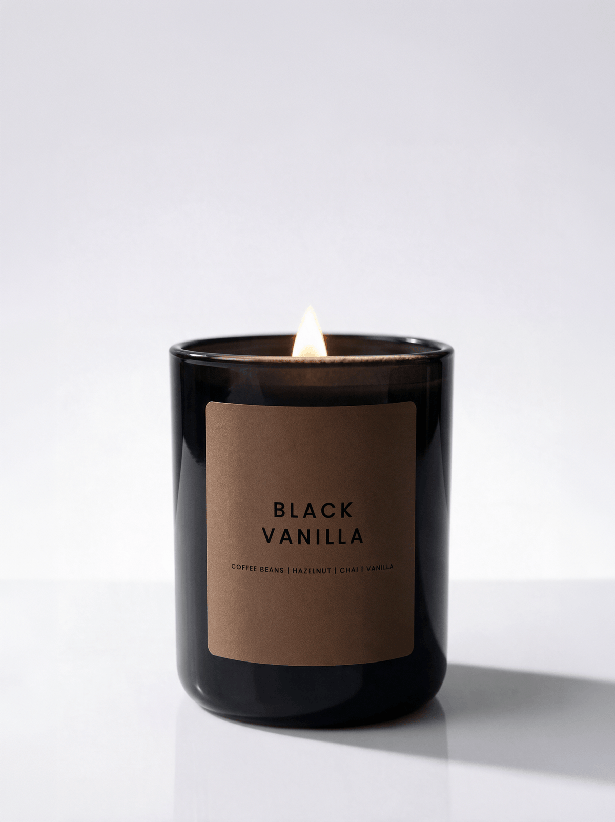 BLACK VANILLA CANDLE JAR - Minimal & Mine