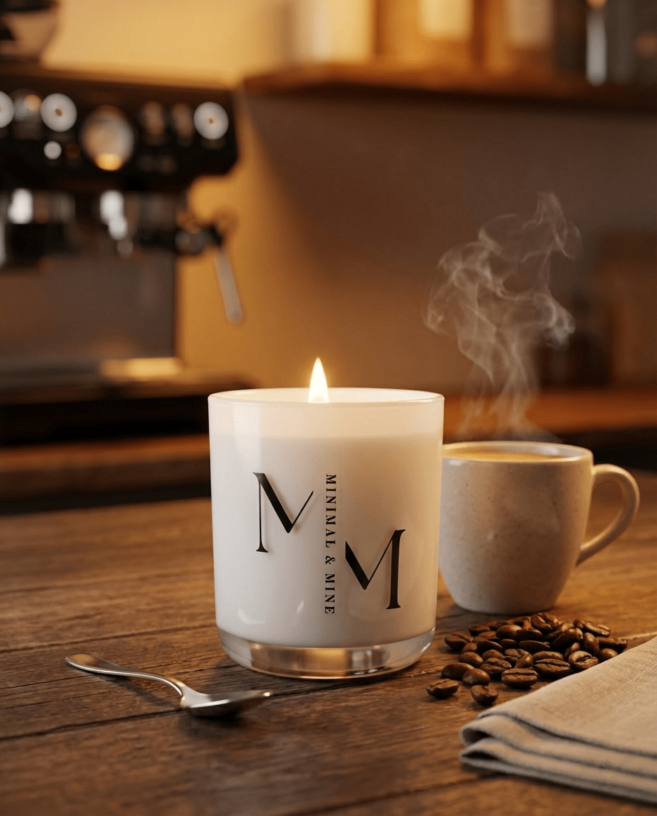 BLACK VANILLA CANDLE JAR - Minimal & Mine