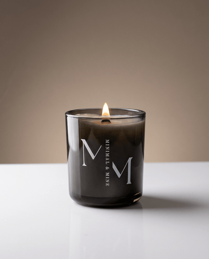 BLACK VANILLA CANDLE JAR - Minimal & Mine