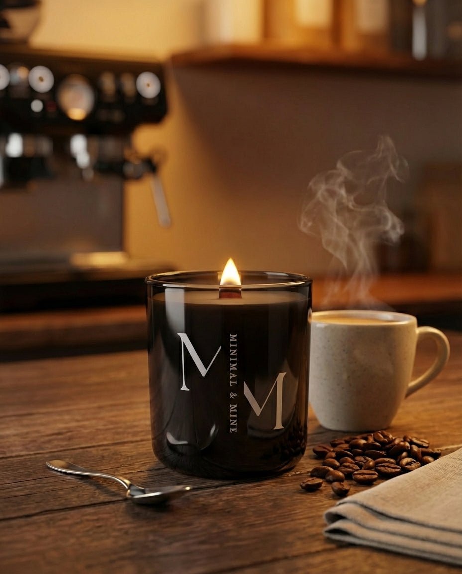 BLACK VANILLA CANDLE JAR - Minimal & Mine