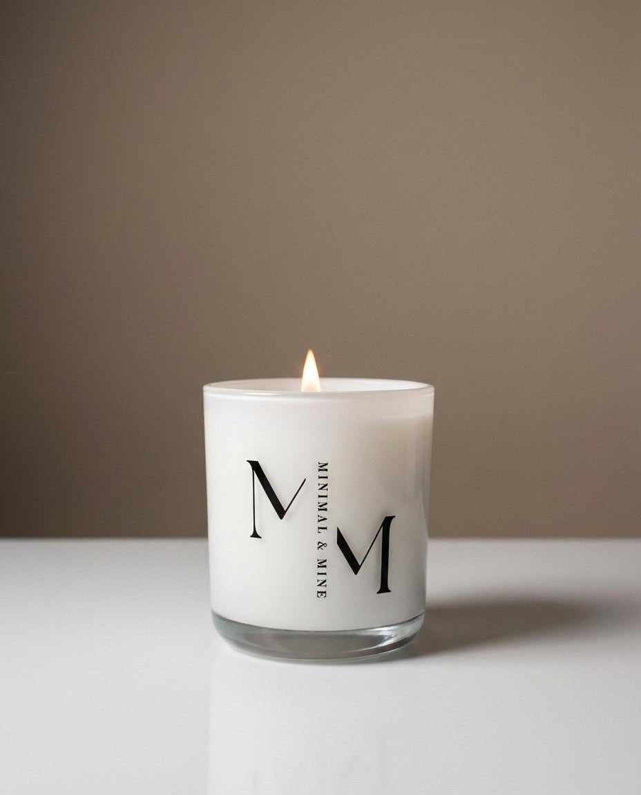 BLACK VANILLA CANDLE JAR - Minimal & Mine