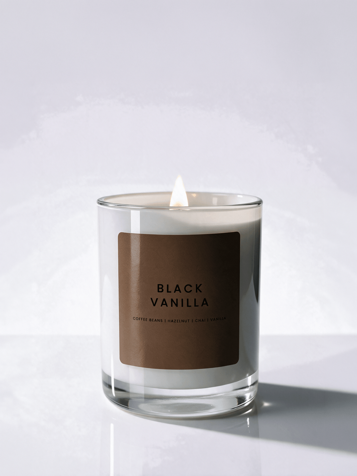 BLACK VANILLA CANDLE JAR - Minimal & Mine