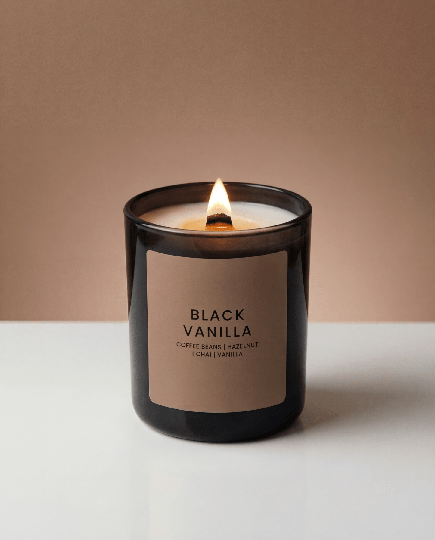 BLACK VANILLA CANDLE JAR - Minimal & Mine