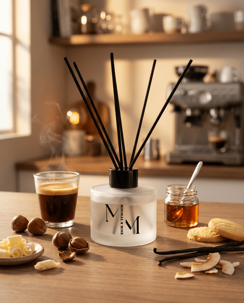 BLACK VANILLA REED DIFFUSER - Minimal & Mine