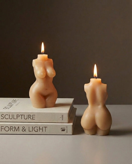 CURVY BODY - DECORATIVE CANDLE - Minimal & Mine