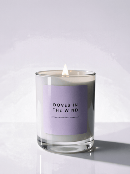 DOVES IN THE WIND CANDLE JAR - Minimal & Mine