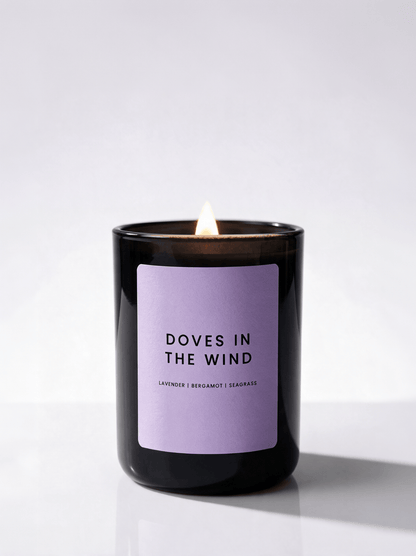 DOVES IN THE WIND CANDLE JAR - Minimal & Mine