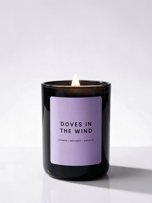 DOVES IN THE WIND CANDLE JAR - Minimal & Mine