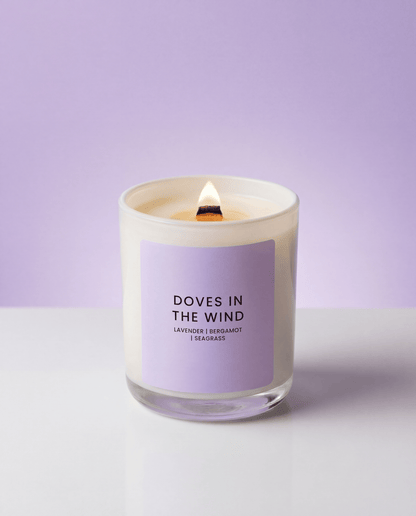 DOVES IN THE WIND CANDLE JAR - Minimal & Mine
