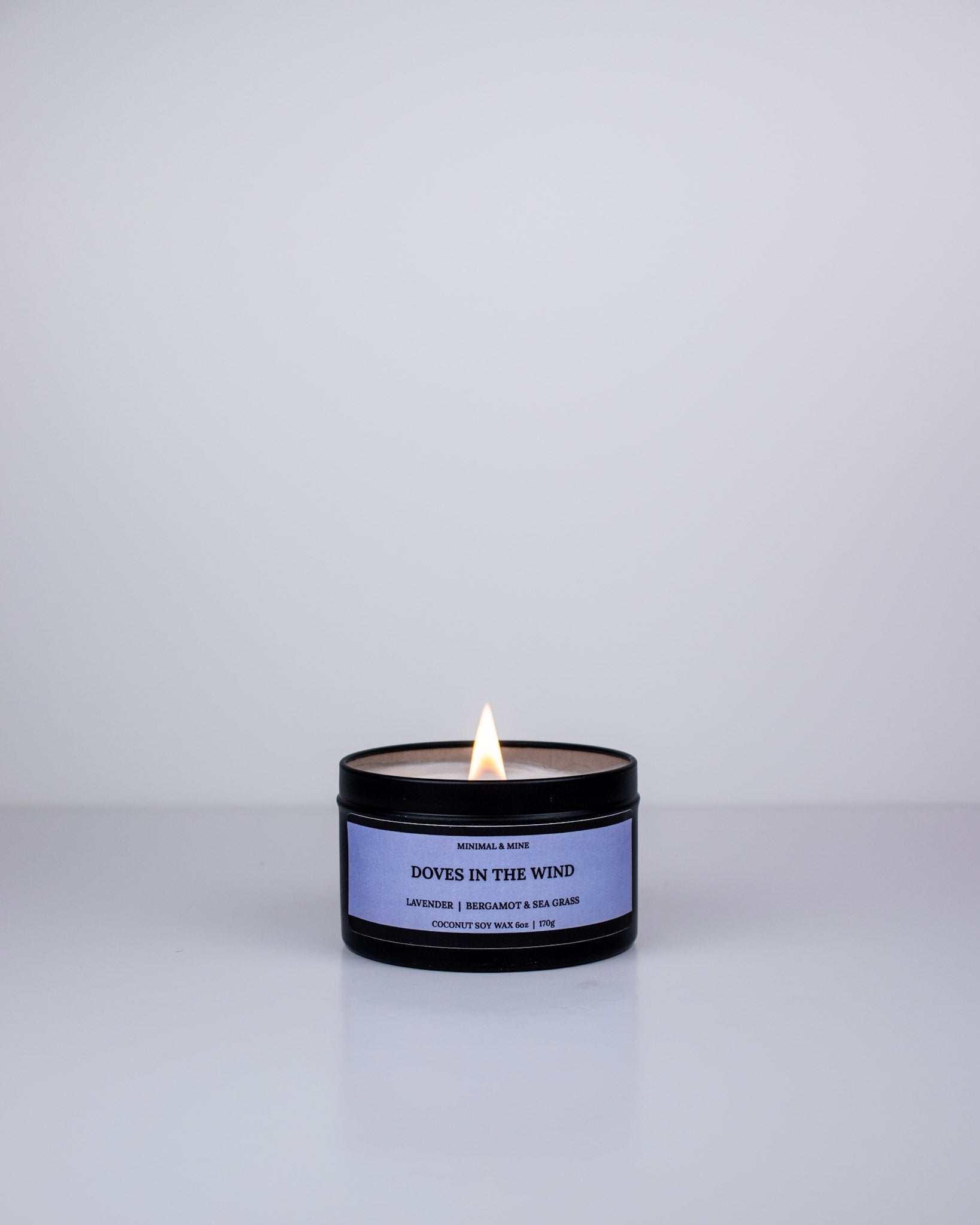 DOVES IN THE WIND - CANDLE TIN - Minimal & Mine
