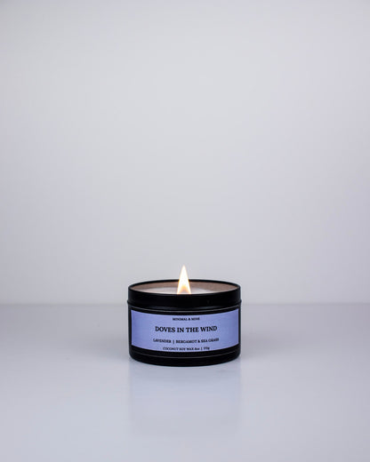 DOVES IN THE WIND - CANDLE TIN - Minimal & Mine