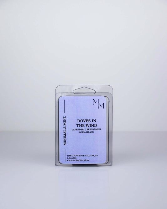 DOVES IN THE WIND - WAX TART - Minimal & Mine