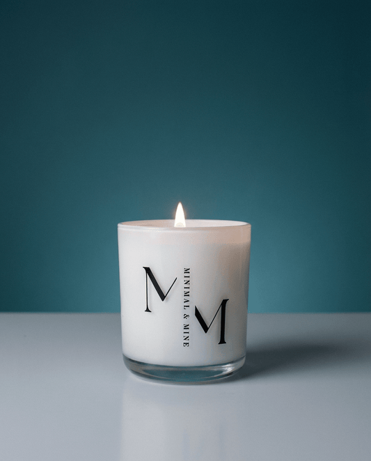 FROSTED CEDAR CANDLE JAR - Minimal & Mine