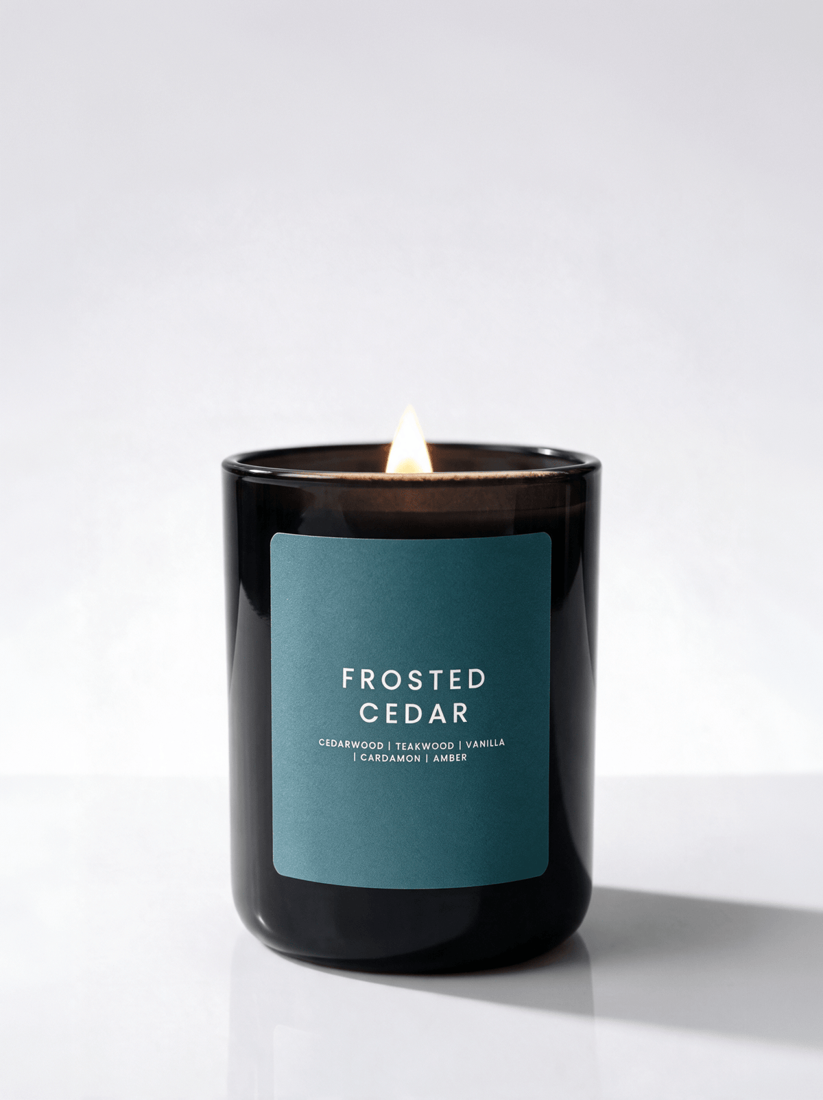 FROSTED CEDAR CANDLE JAR - Minimal & Mine
