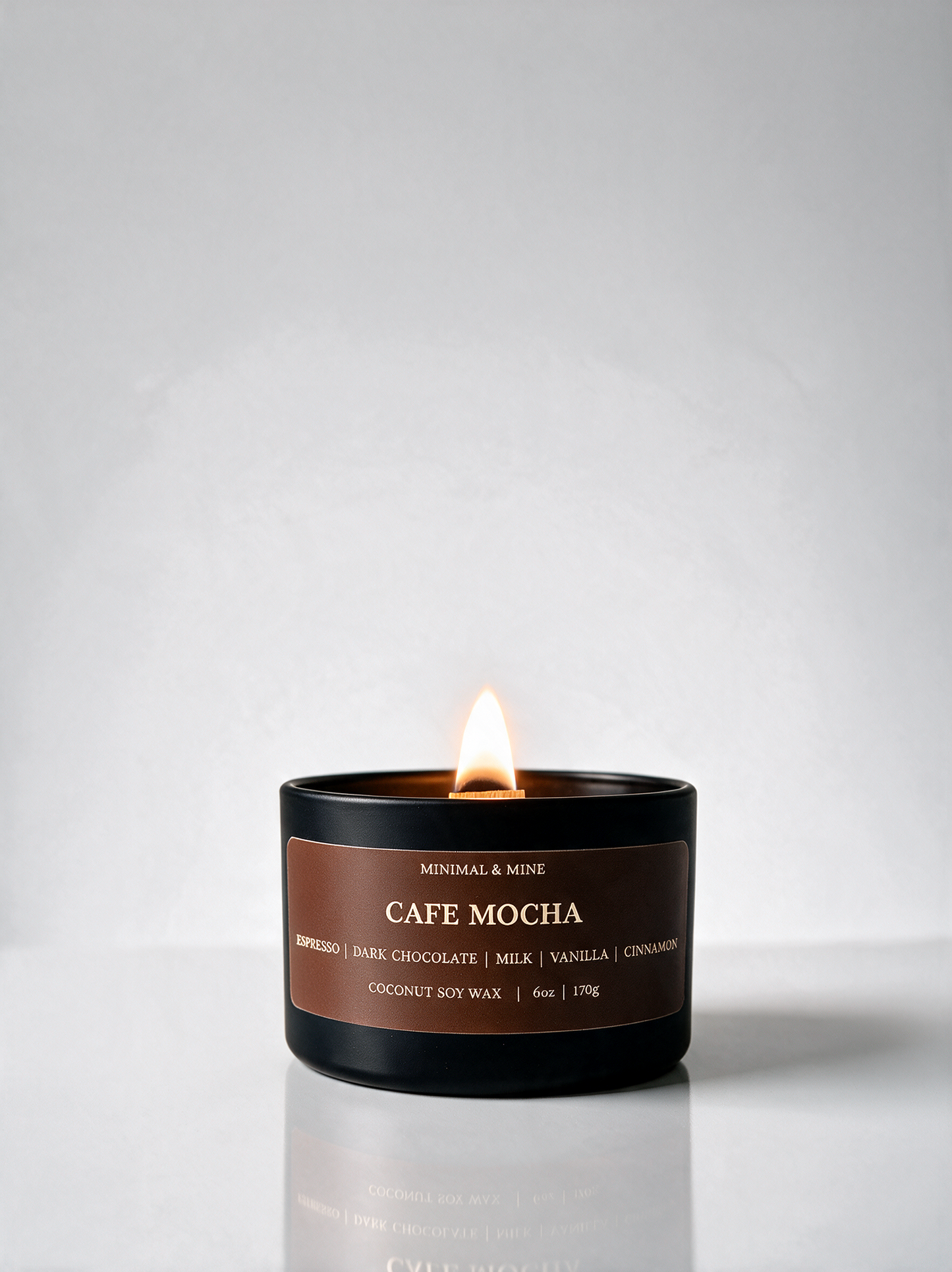 CAFÉ MOCHA CANDLE TIN