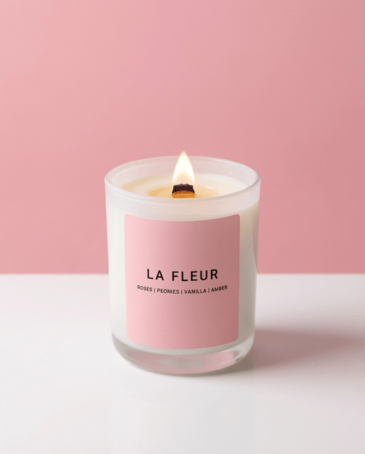 La FLEUR CANDLE JAR - Minimal & Mine