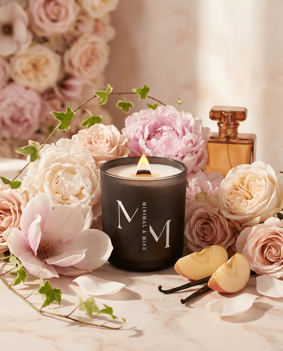 La FLEUR CANDLE JAR - Minimal & Mine