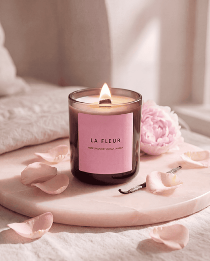 La FLEUR CANDLE JAR - Minimal & Mine