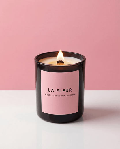 La FLEUR CANDLE JAR - Minimal & Mine