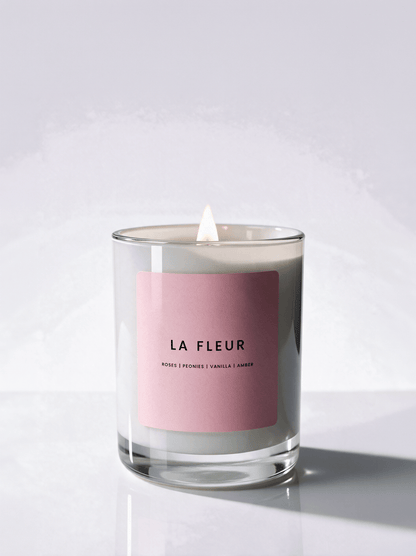 LA FLEUR CANDLE JAR - Minimal & Mine