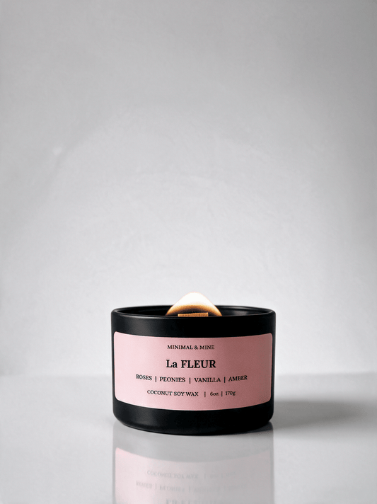 LA FLEUR CANDLE TIN - Minimal & Mine