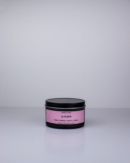 La FLEUR - CANDLE TIN - Minimal & Mine