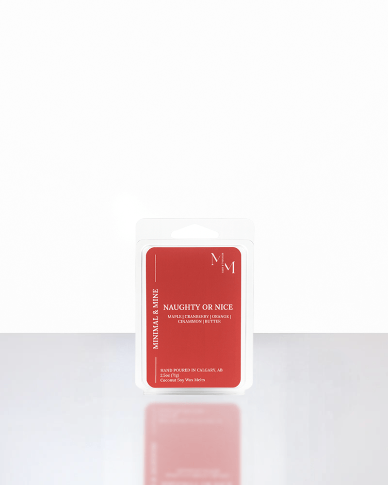 NAUGHTY OR NICE WAX MELT - Minimal & Mine