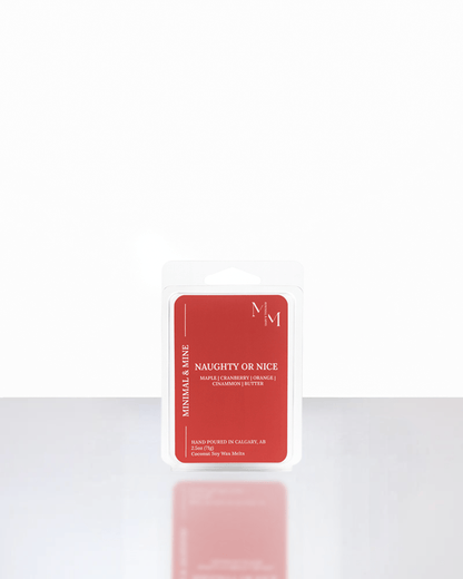 NAUGHTY OR NICE WAX MELT - Minimal & Mine