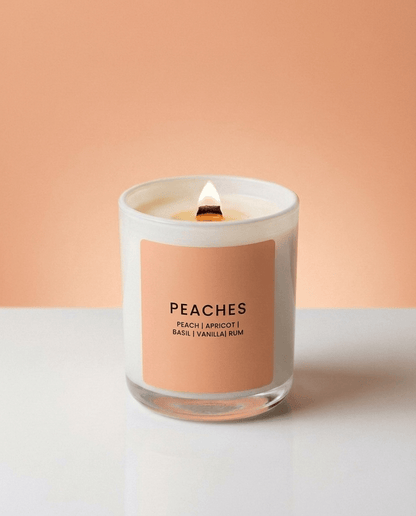 PEACHES CANDLE JAR - Minimal & Mine