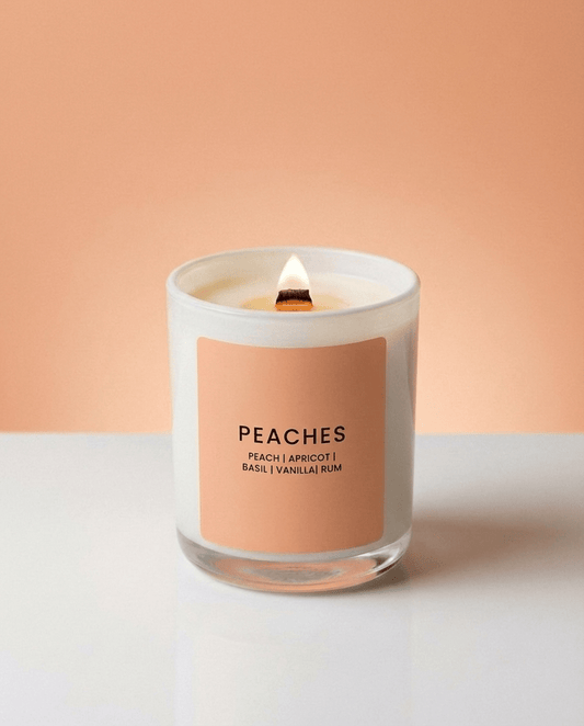 PEACHES CANDLE JAR - Minimal & Mine